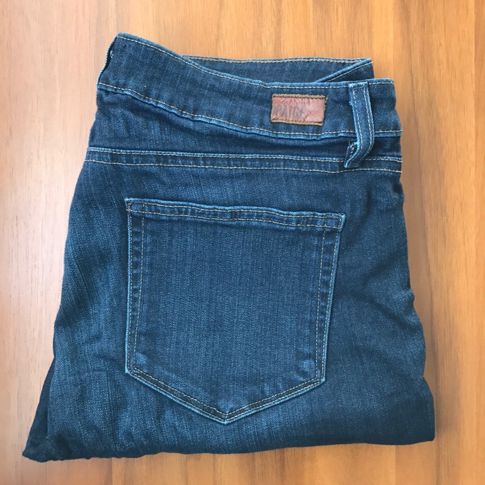 Paige ultra skinny jeans, size 32